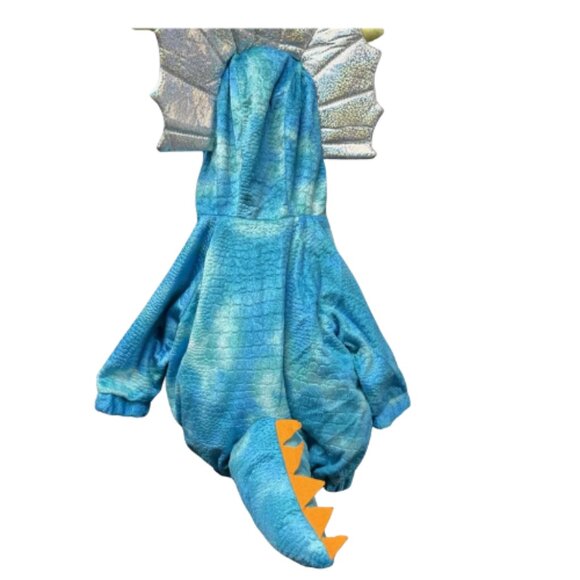 Target Hyde & Eek! Infant Triceratops Dinosaur Costume Blue 0-6 Months Halloween - Picture 2 of 6